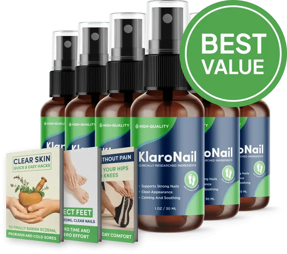 klaronail 6 bottle pack with free shipping weight management gummies